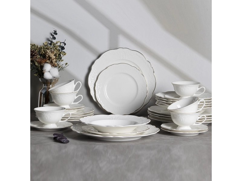 Set vaisselle AMELIA porcelaine Set vaisselle AMELIA porcelaine