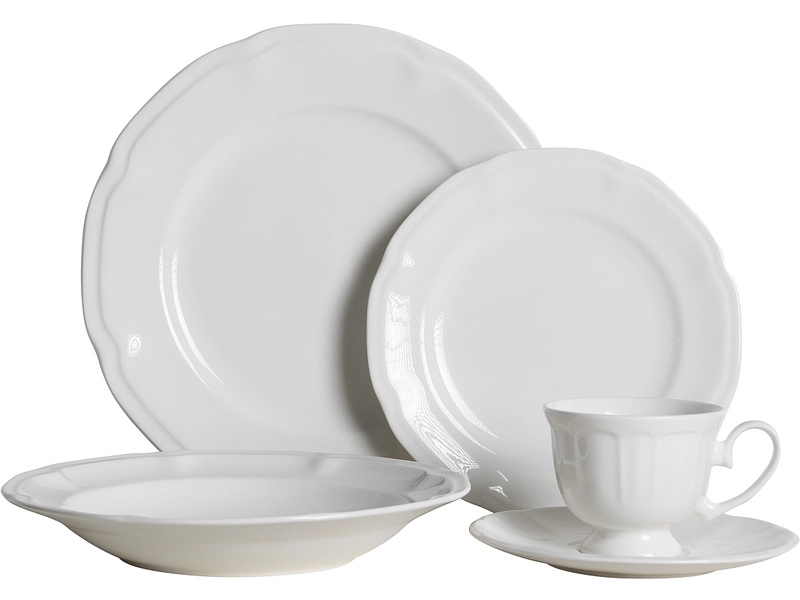 Set vaisselle LOUISE porcelaine