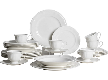 Set vaisselle LOUISE porcelaine