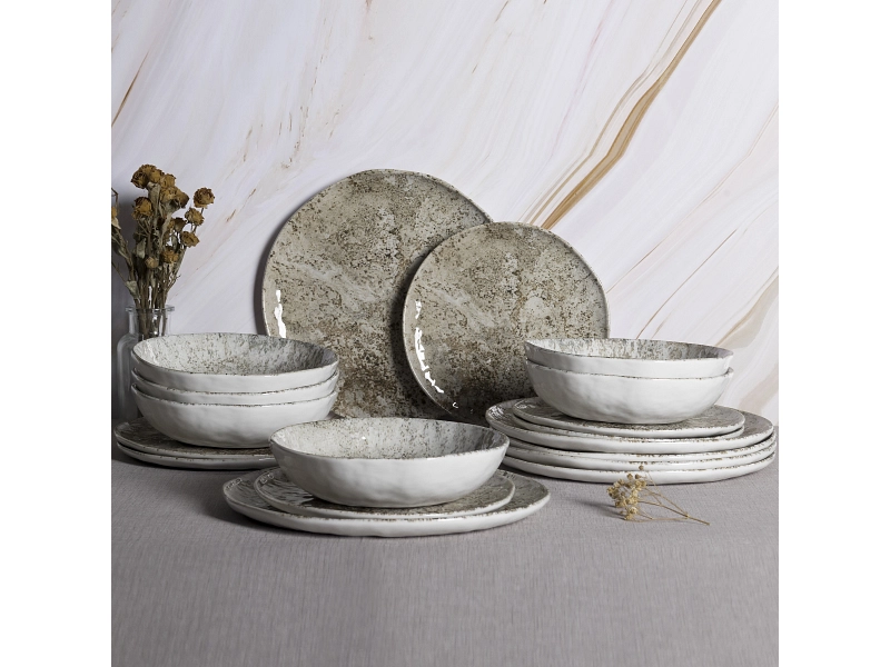 Set vaisselle ZELMA porcelaine Set vaisselle ZELMA porcelaine