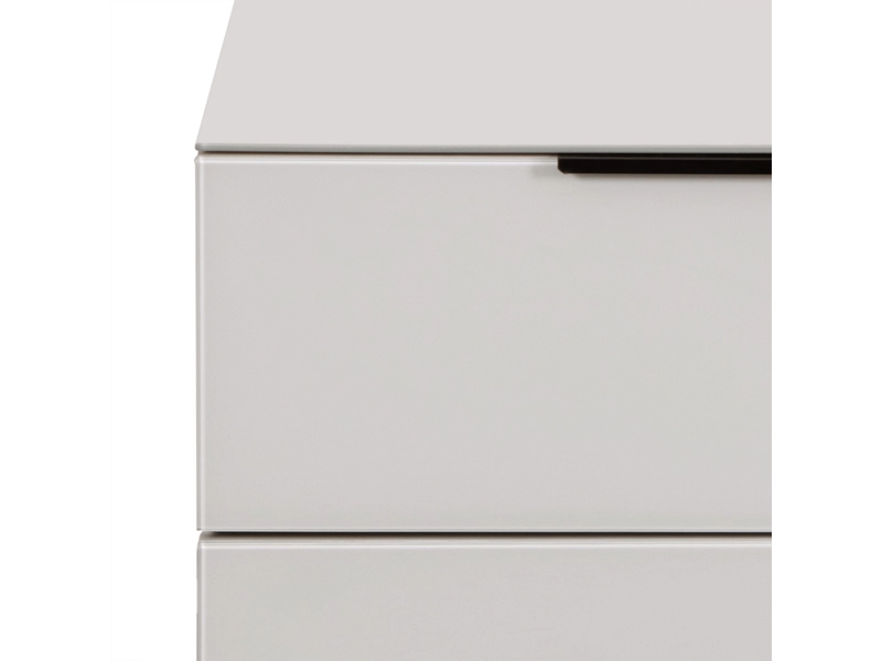 Nachttisch GLASS 3 Schubladen