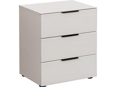 Nachttisch GLASS 3 Schubladen