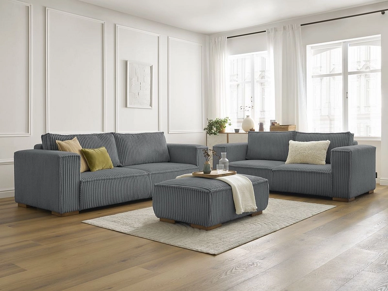 BOBOCHIC Sessel+2er+3er Sofa CHELSEA