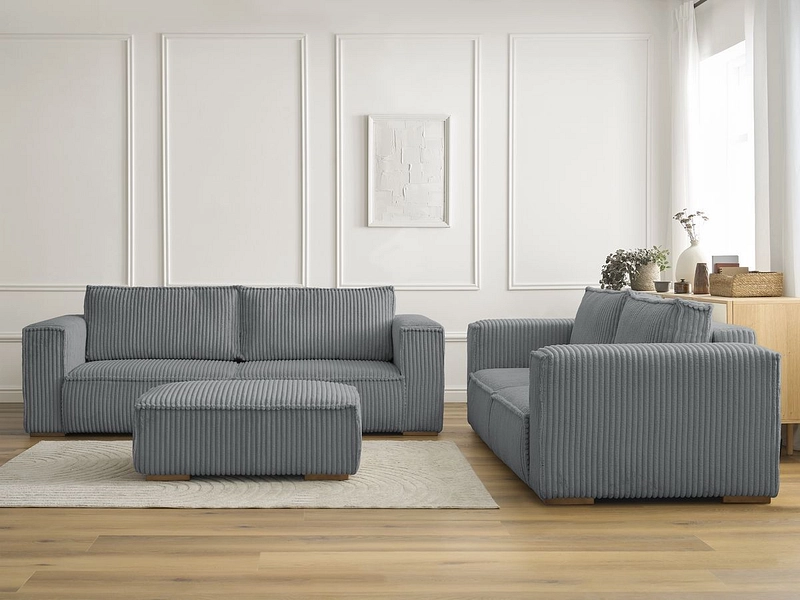 BOBOCHIC Sessel+2er+3er Sofa CHELSEA