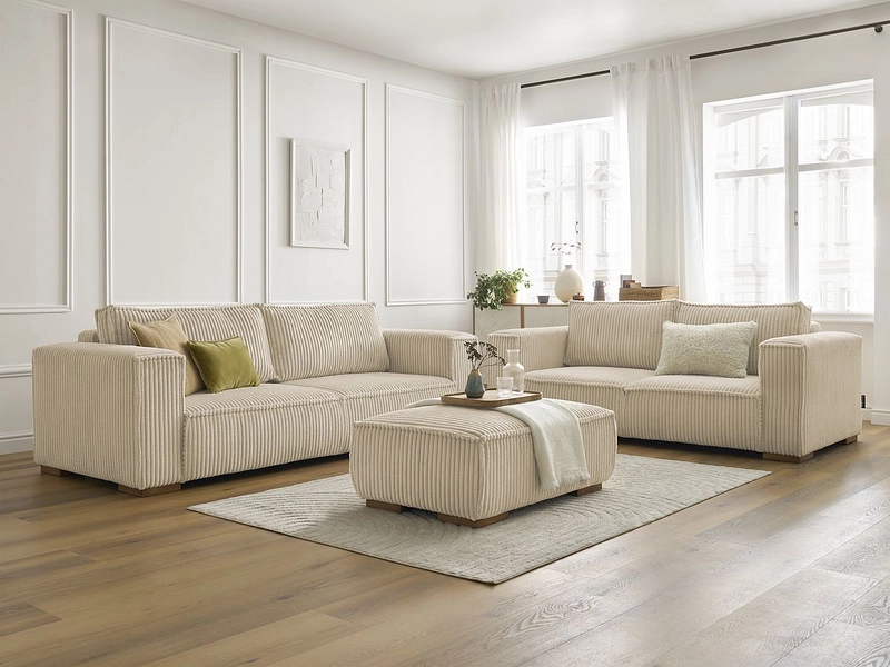 BOBOCHIC Sessel+2er+3er Sofa CHELSEA