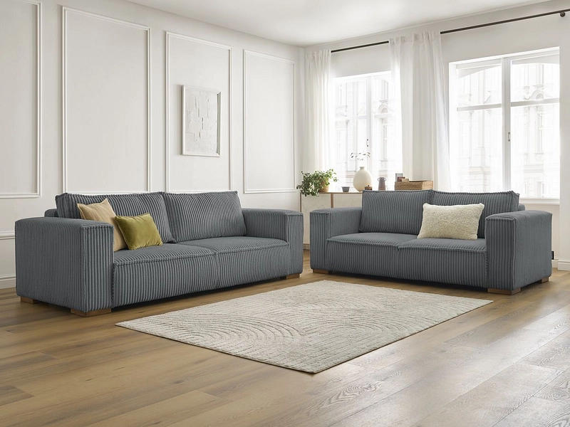 BOBOCHIC 2er + 3er Sofa CHELSEA