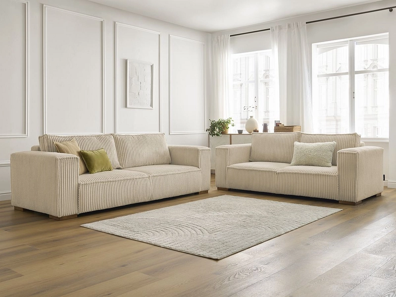 BOBOCHIC 2er + 3er Sofa CHELSEA