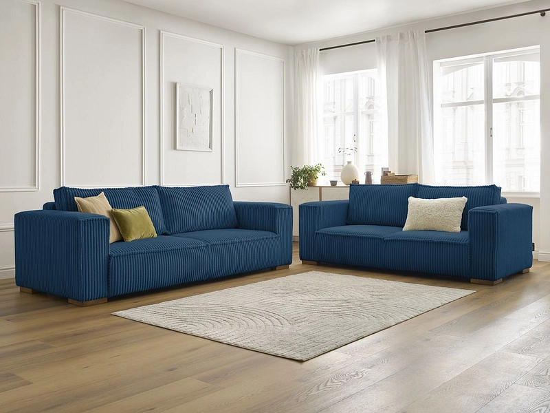 BOBOCHIC 2er + 3er Sofa CHELSEA