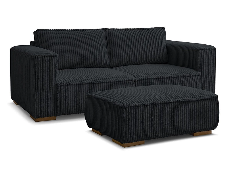 2er Sofa mit Hocker BOBOCHIC CHELSEA