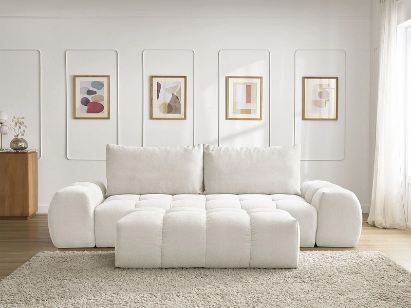 3er Sofa mit Hocker BOBOCHIC EVEREST 3er Sofa mit Hocker BOBOCHIC EVEREST