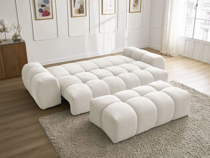 3er Sofa mit Hocker BOBOCHIC EVEREST 3er Sofa mit Hocker BOBOCHIC EVEREST