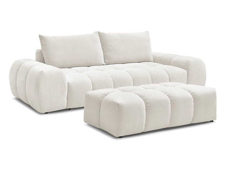 3er Sofa mit Hocker BOBOCHIC EVEREST 3er Sofa mit Hocker BOBOCHIC EVEREST