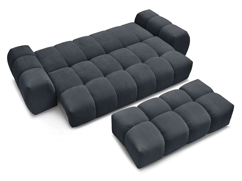 3er Sofa mit Hocker BOBOCHIC EVEREST 3er Sofa mit Hocker BOBOCHIC EVEREST