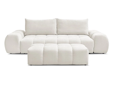 3er Sofa mit Hocker BOBOCHIC EVEREST