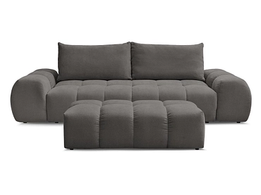 3er Sofa mit Hocker BOBOCHIC EVEREST