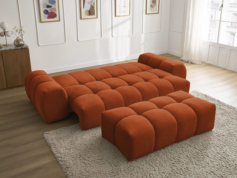 3er Sofa mit Hocker BOBOCHIC EVEREST 3er Sofa mit Hocker BOBOCHIC EVEREST