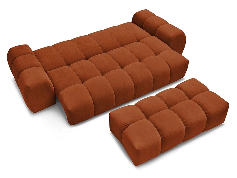 3er Sofa mit Hocker BOBOCHIC EVEREST 3er Sofa mit Hocker BOBOCHIC EVEREST