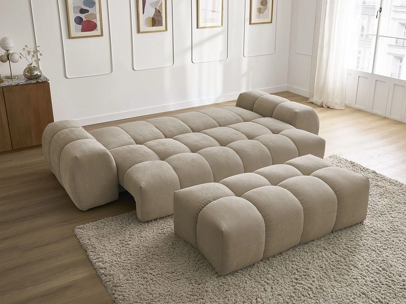 3er Sofa mit Hocker BOBOCHIC EVEREST 3er Sofa mit Hocker BOBOCHIC EVEREST