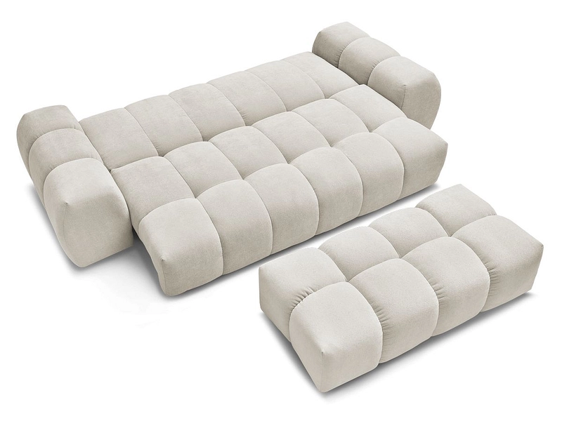 3er Sofa mit Hocker BOBOCHIC EVEREST 3er Sofa mit Hocker BOBOCHIC EVEREST