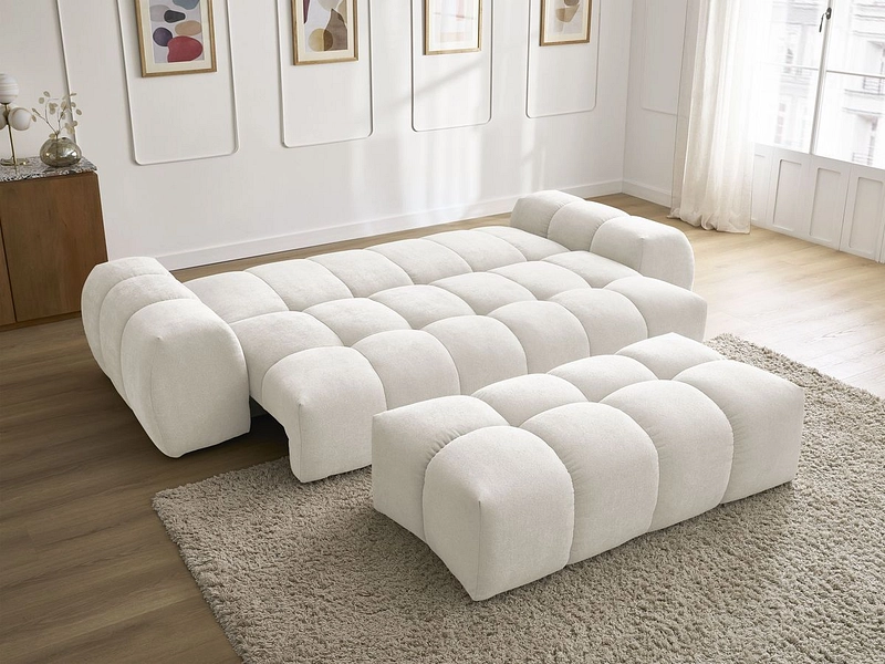 3er Sofa mit Hocker BOBOCHIC EVEREST 3er Sofa mit Hocker BOBOCHIC EVEREST