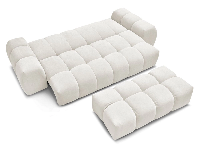 3er Sofa mit Hocker BOBOCHIC EVEREST 3er Sofa mit Hocker BOBOCHIC EVEREST