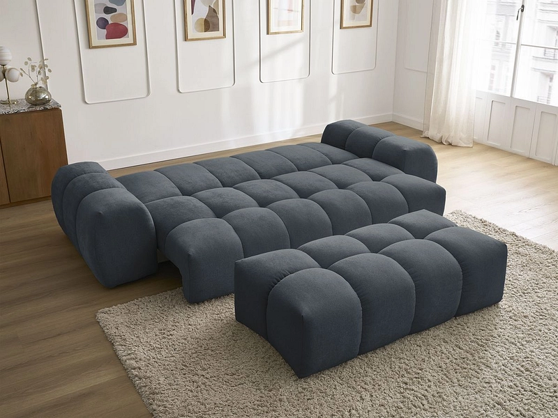 3er Sofa mit Hocker BOBOCHIC EVEREST 3er Sofa mit Hocker BOBOCHIC EVEREST