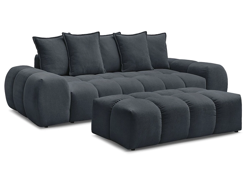 3er Sofa mit Hocker BOBOCHIC EVEREST 3er Sofa mit Hocker BOBOCHIC EVEREST