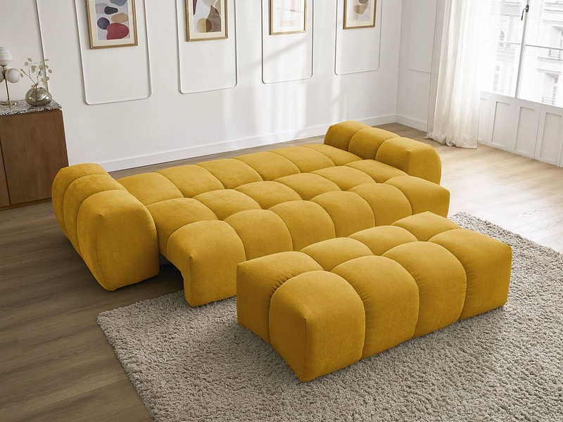 3er Sofa mit Hocker BOBOCHIC EVEREST 3er Sofa mit Hocker BOBOCHIC EVEREST