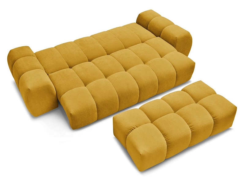 3er Sofa mit Hocker BOBOCHIC EVEREST 3er Sofa mit Hocker BOBOCHIC EVEREST