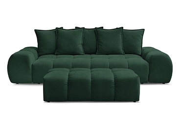3er Sofa mit Hocker BOBOCHIC EVEREST