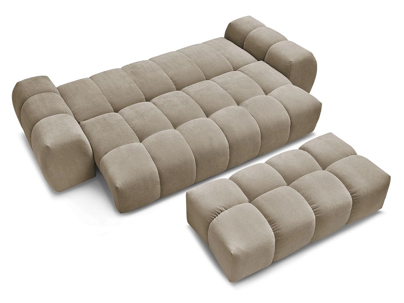 3er Sofa mit Hocker BOBOCHIC EVEREST 3er Sofa mit Hocker BOBOCHIC EVEREST