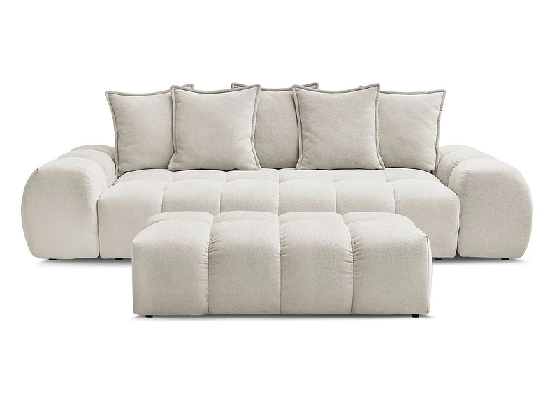 Divano 3 posti con pouf BOBOCHIC EVEREST Divano 3 posti con pouf BOBOCHIC EVEREST