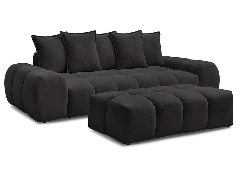 3er Sofa mit Hocker BOBOCHIC EVEREST 3er Sofa mit Hocker BOBOCHIC EVEREST
