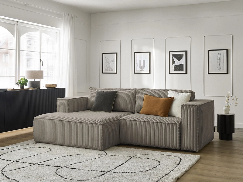 Canapé d'angle BOBOCHIC NINA