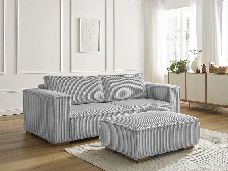 3er Sofa mit Hocker BOBOCHIC CHELSEA 3er Sofa mit Hocker BOBOCHIC CHELSEA