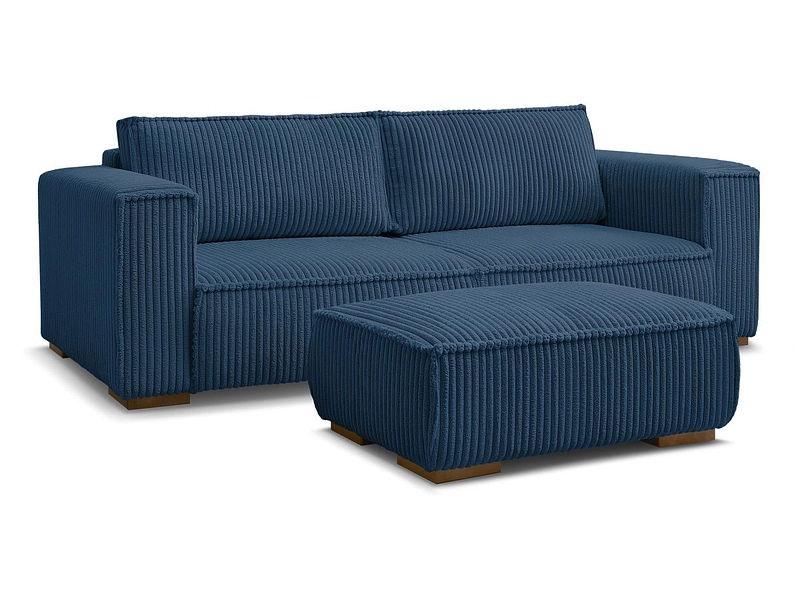 3er Sofa mit Hocker BOBOCHIC CHELSEA
