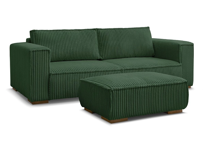 3er Sofa mit Hocker BOBOCHIC CHELSEA