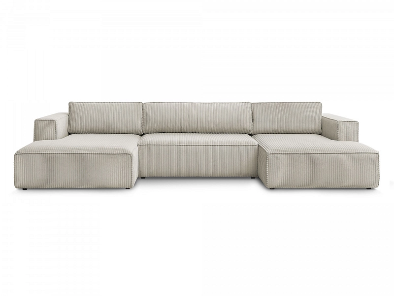 Canapé d'angle panoramique BOBOCHIC NINA