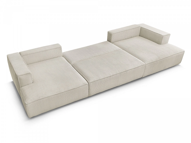 Canapé d'angle panoramique BOBOCHIC NINA