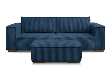 3er Sofa mit Hocker BOBOCHIC CHELSEA