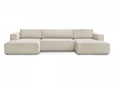 Canapé d'angle panoramique BOBOCHIC NINA