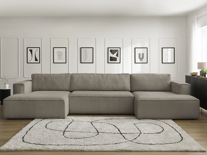 Canapé d'angle panoramique BOBOCHIC NINA Canapé d'angle panoramique BOBOCHIC NINA