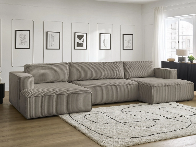 Canapé d'angle panoramique BOBOCHIC NINA Canapé d'angle panoramique BOBOCHIC NINA