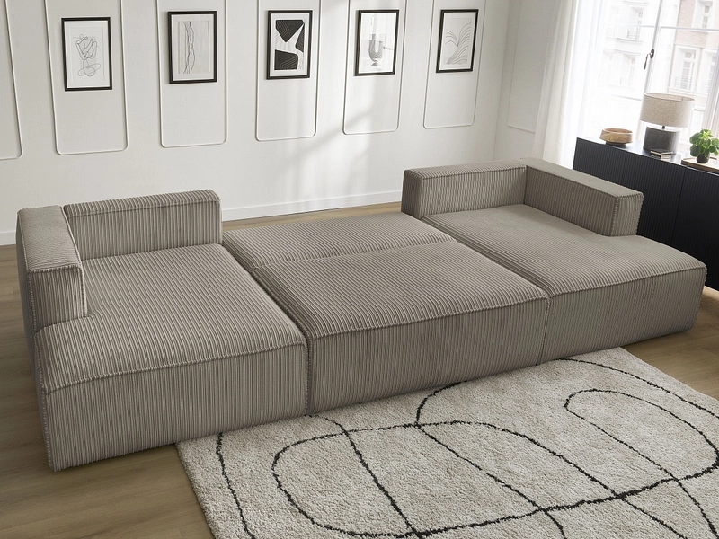 Canapé d'angle panoramique BOBOCHIC NINA Canapé d'angle panoramique BOBOCHIC NINA