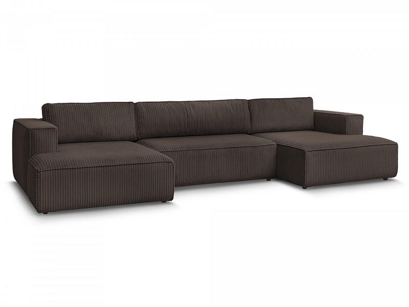 Canapé d'angle panoramique BOBOCHIC NINA