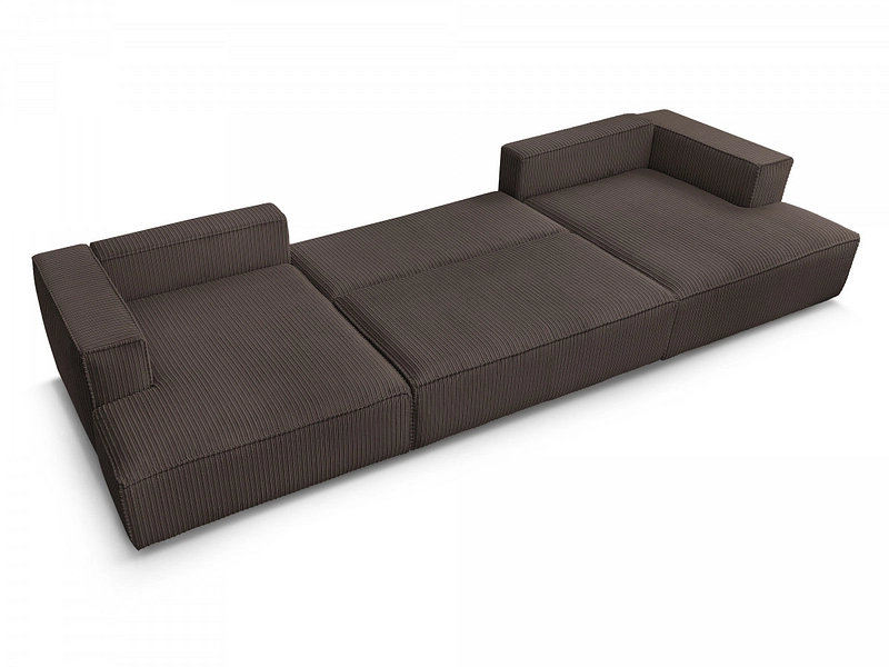 Canapé d'angle panoramique BOBOCHIC NINA