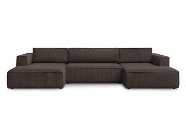 Canapé d'angle panoramique BOBOCHIC NINA