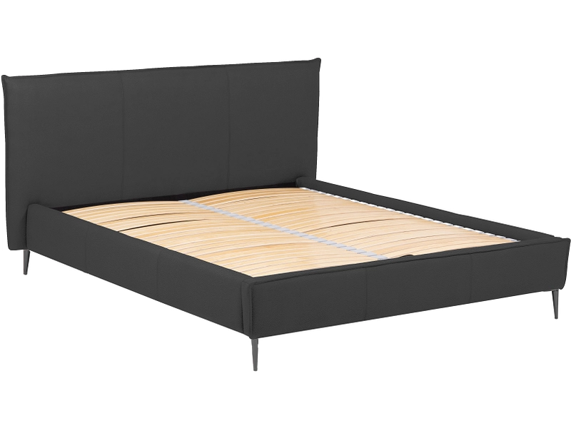 Letto AURORA 180x200cm cromato antracite