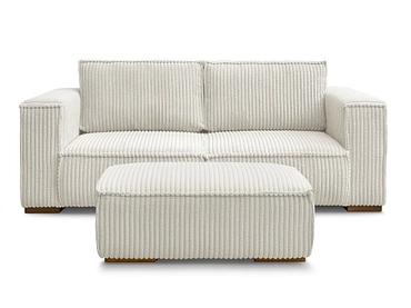 2er Sofa mit Hocker BOBOCHIC CHELSEA