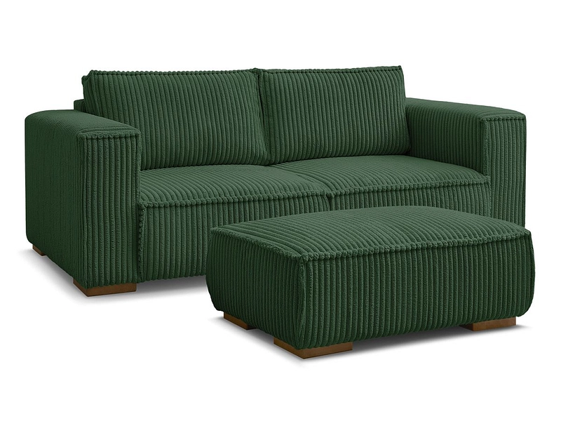 2er Sofa mit Hocker BOBOCHIC CHELSEA